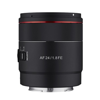Obiectiv foto Samyang AF 24mm F1.8 pentru Sony EF, Black Obiectiv foto Samyang AF 24mm F1.8 pentru Sony EF, Black