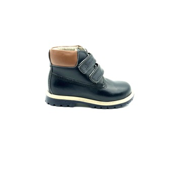 Ghete copii Sibel Bebe EVO1186, ortopedice, piele naturala, Negru,numarul 19 Ghete copii Sibel Bebe EVO1186, ortopedice, piele naturala, Negru,numarul 19
