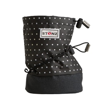 Cizmulite flexibile pentru copii, 0-9 luni, Alb/Negru, 18 EU Cizmulite flexibile pentru copii, 0-9 luni, Alb/Negru, 18 EU