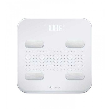 Cantar YUNMAI Smart Scale S, 10 functii de masurare, Control prin aplicatie, Alb Cantar YUNMAI Smart Scale S, 10 functii de masurare, Control prin aplicatie, Alb