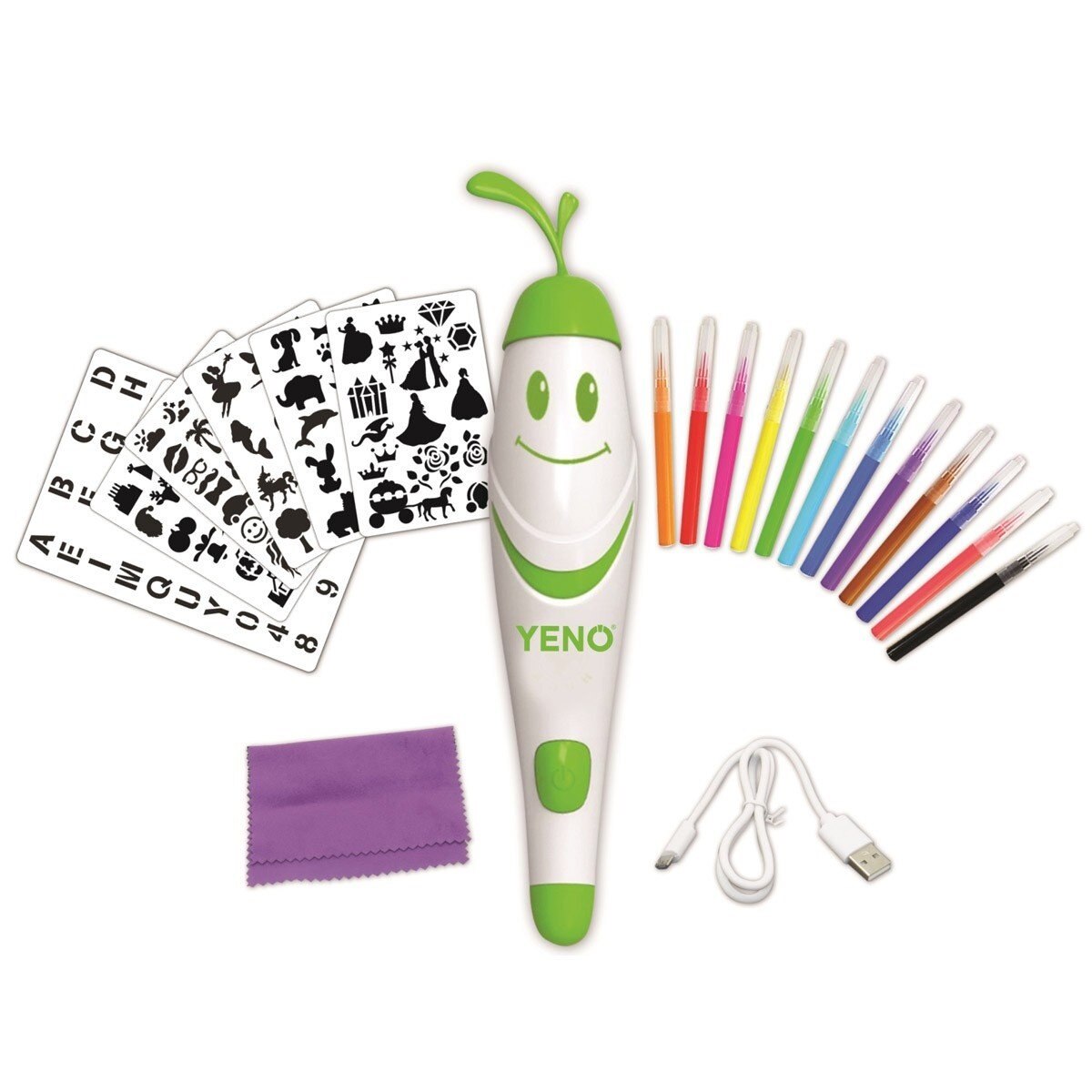 Set Spray marker Lexibook, 12 culori