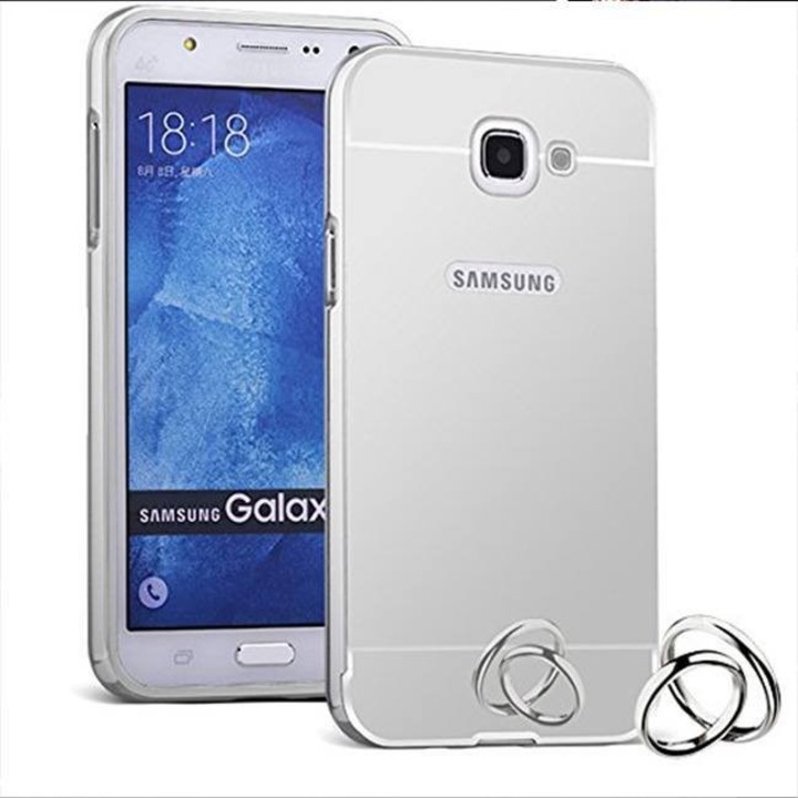 Твърд гръб MBB Mirror Bumper за Samsung A510 Galaxy A5 (2016), Сребрист