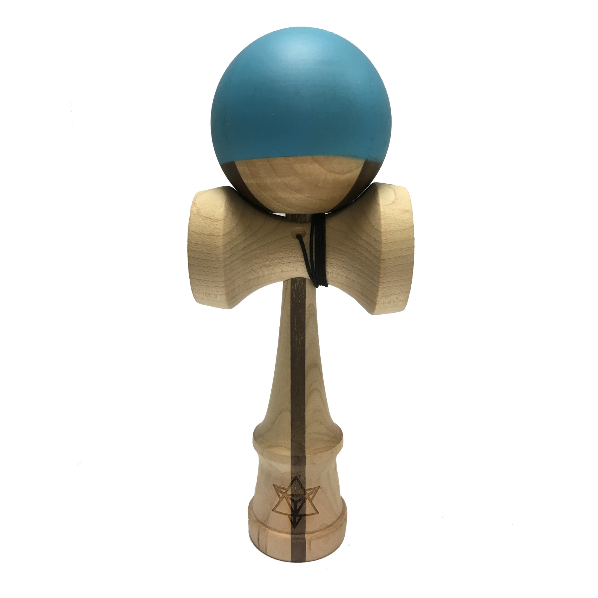 Joc de indemanare Kendama Israel Maple blue Bootom