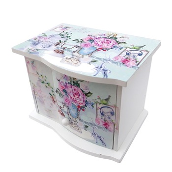 Caseta de bijuterii muzicala, model 2, cu un sertar,15x10cm Caseta de bijuterii muzicala, model 2, cu un sertar,15x10cm