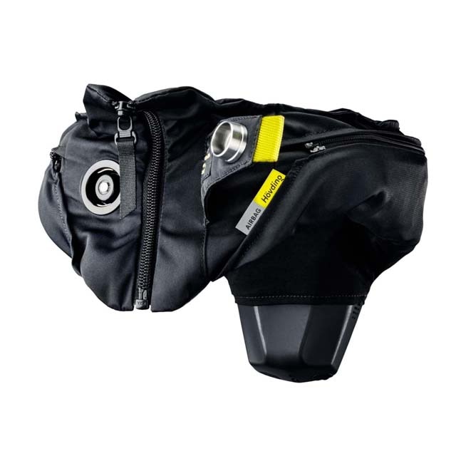 Guler cu airbag ciclism incorporat Hovding, negru, 52-59 cm
