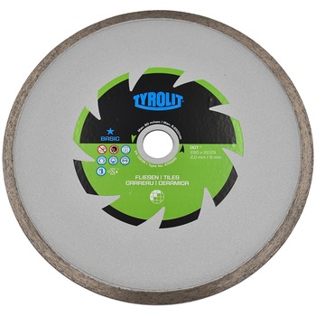 Disc diamantat pentru taiat Gresie/Faianta 230x2x22.23 Basic* Disc diamantat pentru taiat Gresie/Faianta 230x2x22.23 Basic*