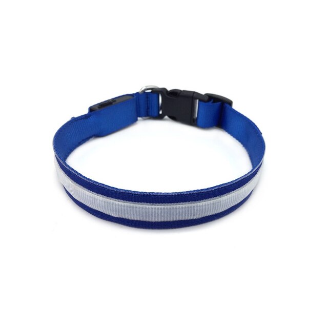 Zgarda luminoasa Bentech DC3100 LED, albastru L