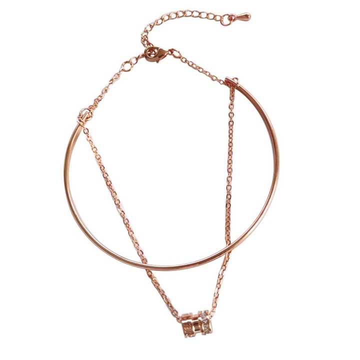 Гривна Pili-Paradise, регулируема, златиста