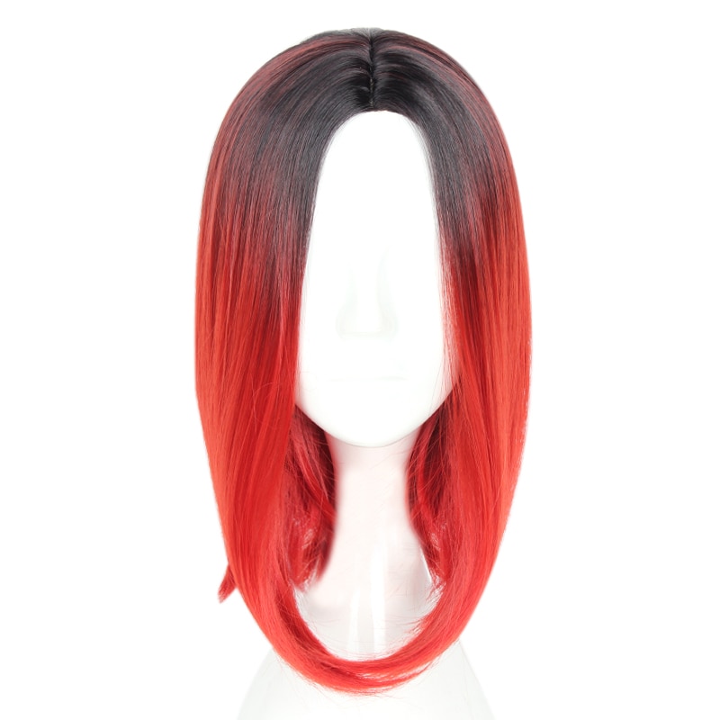 Peruca de petrecere ombre rosie, marime universala