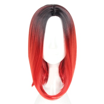 Peruca de petrecere ombre rosie, marime universala Peruca de petrecere ombre rosie, marime universala