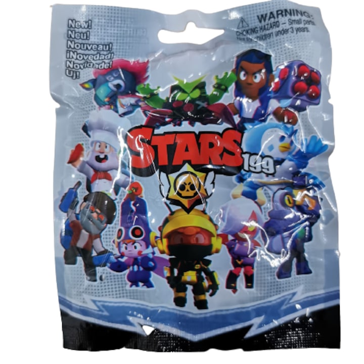 Plic Brawl Stars, Sezon 199, cu figurina si cartonas surpriza, +3 ani, viMAG ®