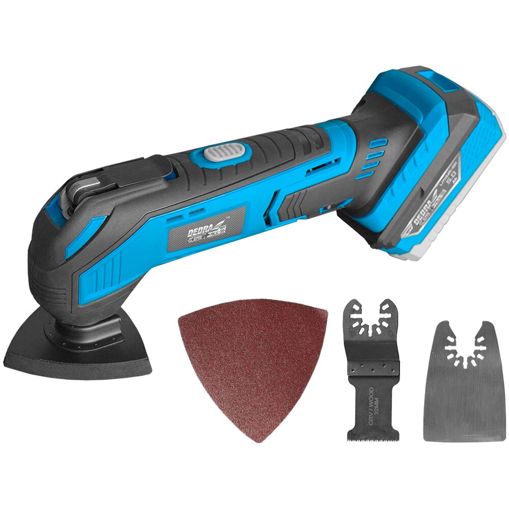 Multiunealta Dedra DED7059, oscilatii 21000/min, compatibil acumulator SAS ALL 18V, acumulator neinclus