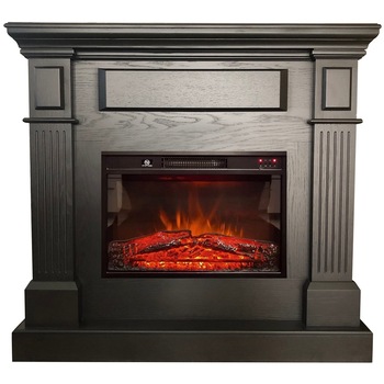 Semineu electric 3D ElectricSun TUX wenge L110xH102cm, cu sunet Semineu electric 3D ElectricSun TUX wenge L110xH102cm, cu sunet