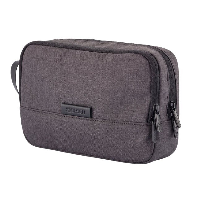 Geanta Cosmetice Xd Design, Negru/Gri, 15.5x24x7cm