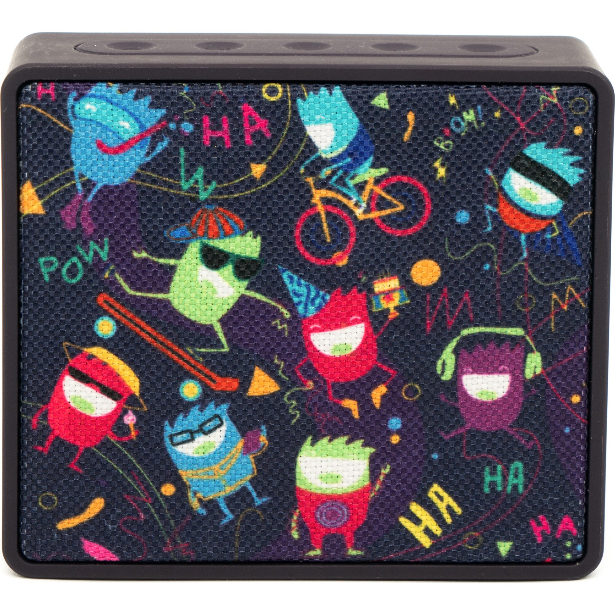 Boxa portabila HAMA Pocket HaHaHa Live, Bluetooth, MicroSD, violet