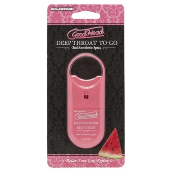 Spray pentru sex oral adanc, GoodHead Deep Throat Spray, aroma pepene, 10 ml Spray pentru sex oral adanc, GoodHead Deep Throat Spray, aroma pepene, 10 ml
