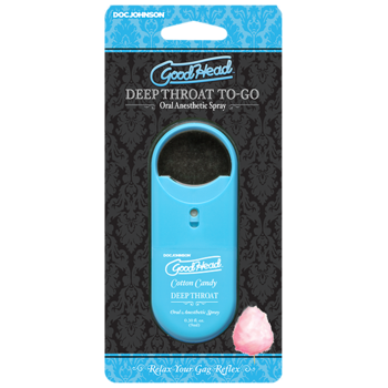 Spray pentru sex oral adanc, GoodHead Deep Throat Spray, aroma Vata de zahar, 10 ml Spray pentru sex oral adanc, GoodHead Deep Throat Spray, aroma Vata de zahar, 10 ml