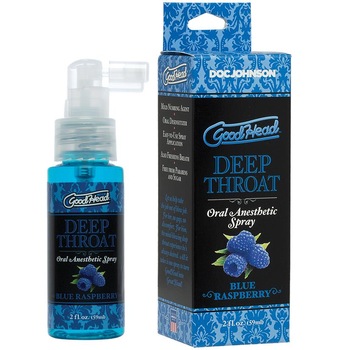 Spray pentru sex oral adanc, GoodHead Deep Throat Spray, aroma zmeura, 59 ml Spray pentru sex oral adanc, GoodHead Deep Throat Spray, aroma zmeura, 59 ml