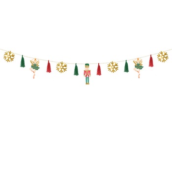 Ghirlanda Decorativa Craciun Spargatorul de nuci, Multicolor, 200 cm Ghirlanda Decorativa Craciun Spargatorul de nuci, Multicolor, 200 cm