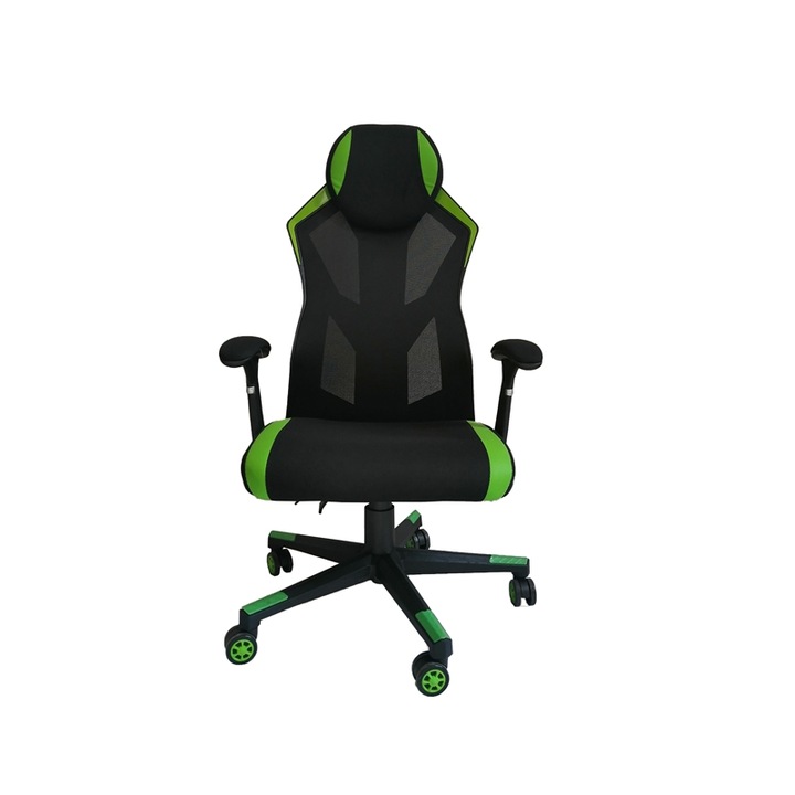 RFG Soft Game gamer szék, fekete-zöld