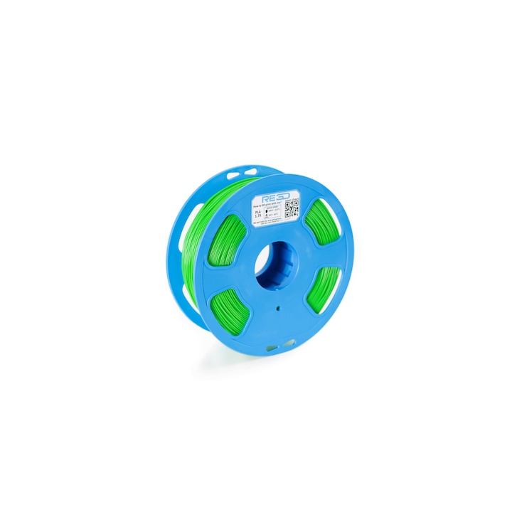 Filament 3D PLA, RE3D, Verde Iarbă