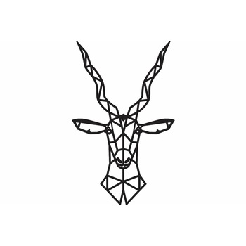 Decor Personalizabil Geometric perete Cap Elan din lemn 24 cm x 38 cm Decor Personalizabil Geometric perete Cap Elan din lemn 24 cm x 38 cm