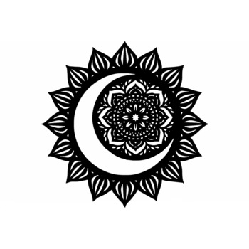 Decor perete Personalizabil Soare Mandala din lemn 38 cm x 38 cm Decor perete Personalizabil Soare Mandala din lemn 38 cm x 38 cm