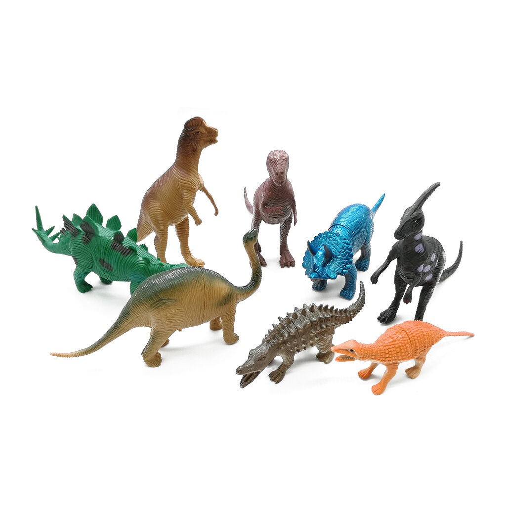 Set 8 Figurine dinozauri, 15cm, Vision®