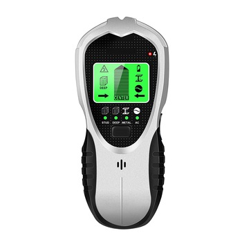 Detector cabluri electrice, 4 in 1, calibrare automata, include baterie 9V, sundiguer, Argint Detector cabluri electrice, 4 in 1, calibrare automata, include baterie 9V, sundiguer, Argint