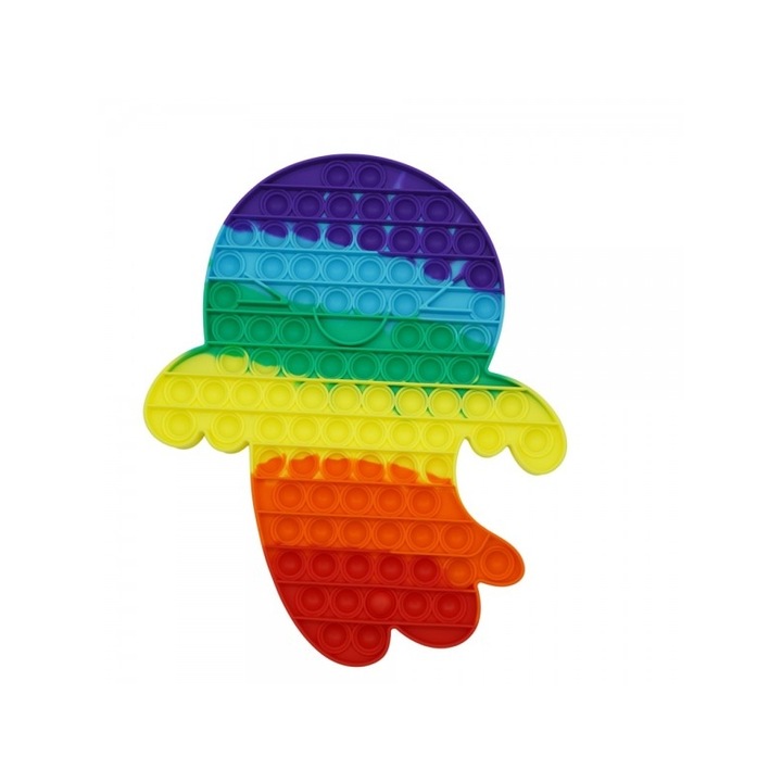 Interaktív játék, Pop It Fantoma, Avaleea, tarka, 30x24 cm