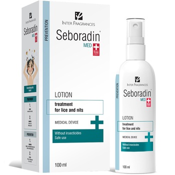 Lotiune tratament pentru paduchi si lindini Seboradin Med, 100 ml Lotiune tratament pentru paduchi si lindini Seboradin Med, 100 ml