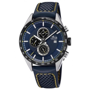 Ceas pentru barbati Lotus Chrono L18370, Curea din Piele, Albastru Ceas pentru barbati Lotus Chrono L18370, Curea din Piele, Albastru