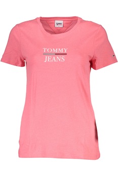 Tricou Dama, TOMMY HILFIGER, 9106915, Logo, Roz, Roz Tricou Dama, TOMMY HILFIGER, 9106915, Logo, Roz, Roz