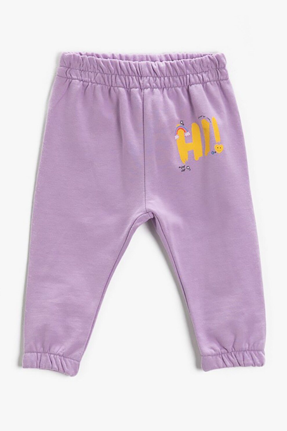 KOTON, Pantaloni sport cu talie elastica, Lila