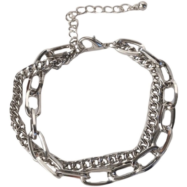 Гривна Pili-Paradise, регулируема, Zale, сребрист