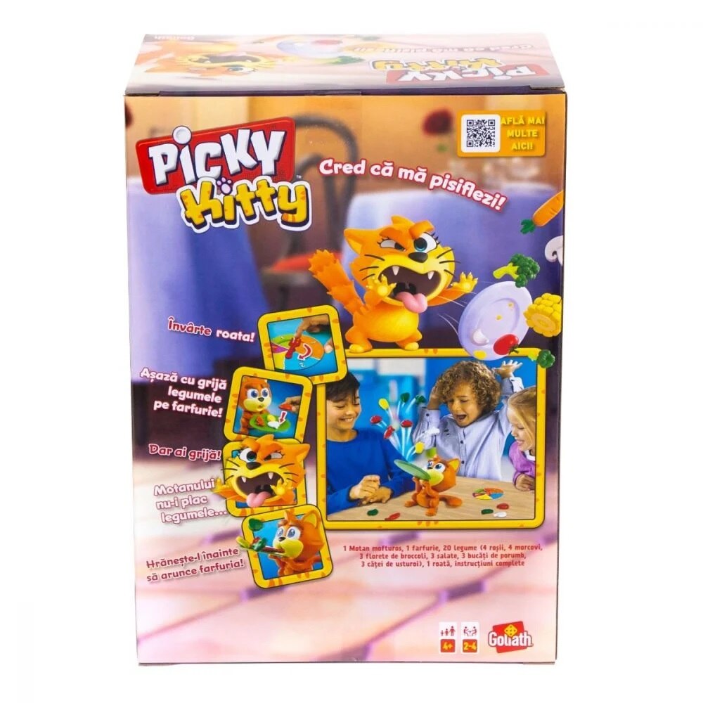 Joc interactiv Goliath, Motanul mofturos, Picky Kitty