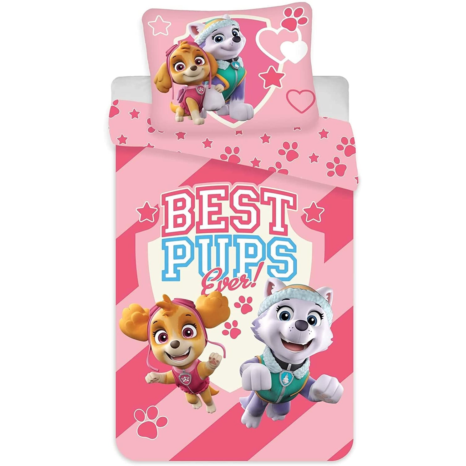 Set lenjerie de pat 140X200 Cm - Paw Patrol
