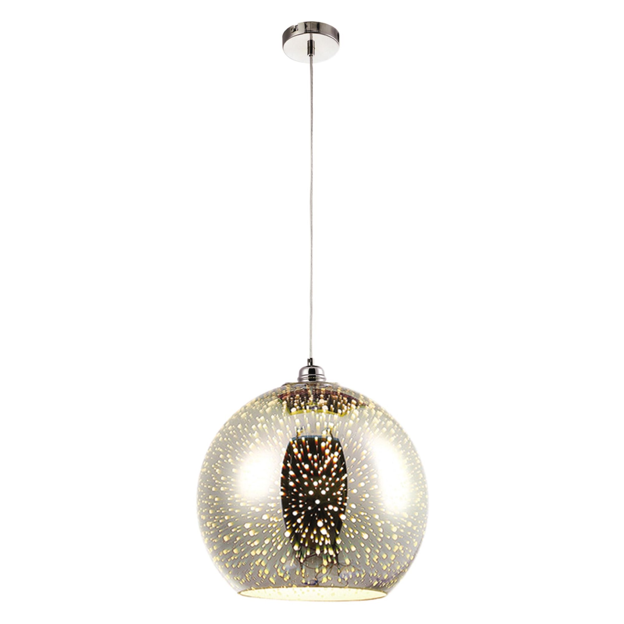 Lustra K-8003-30 CHR GALAXY I,Crom, cu 1 sursa de iluminare, E27, 60 W