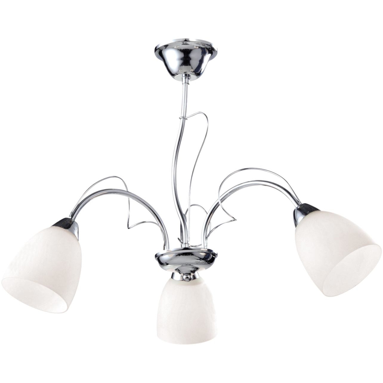 Lustra K-JSL-6218/3 CHR ARON,Crom, cu 3 surse de iluminare, E27, 40 W