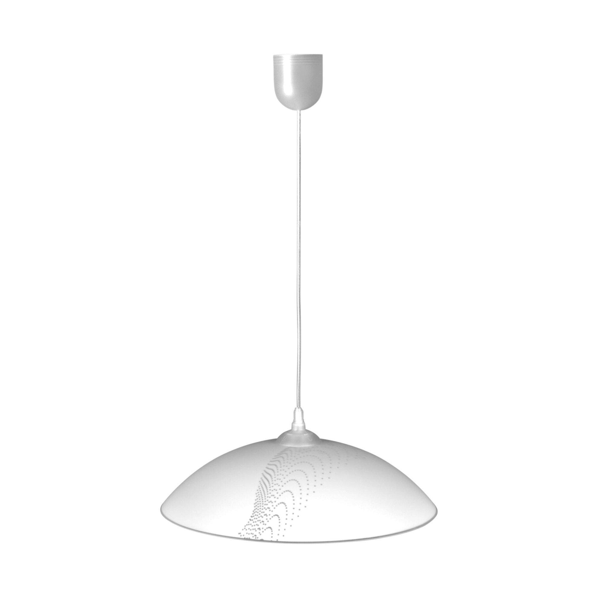 Lustra K-3720 MATARO,Crom/Alb, cu 1 sursa de iluminare, E27, 60 W