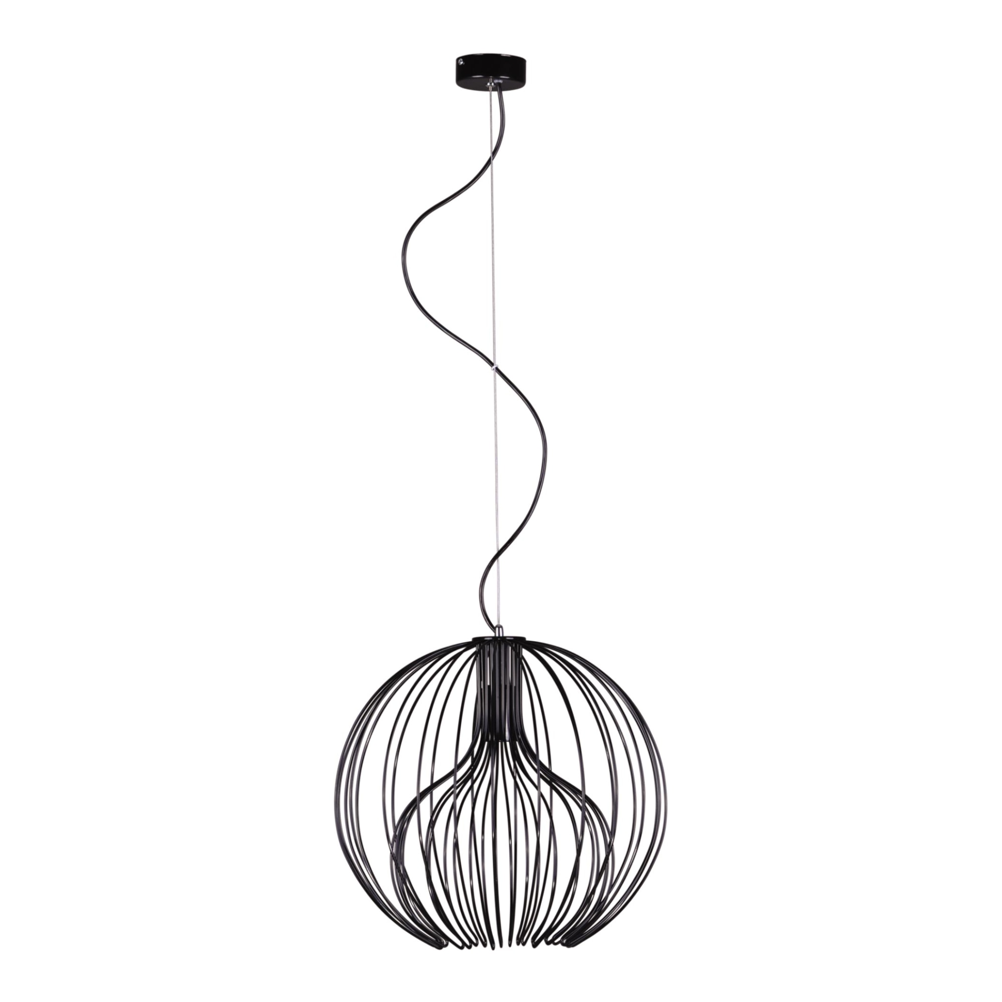 Lustra K-3405 czarna TORI,Negru, cu 1 sursa de iluminare, E27, 60 W