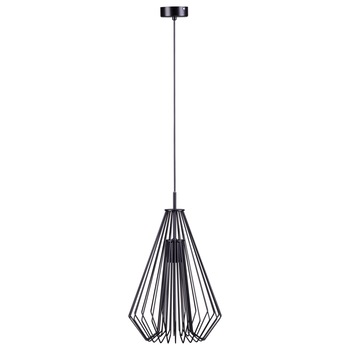 Lustra K-3401 FEDOR,Negru, cu 1 sursa de iluminare, E27, 60 W Lustra K-3401 FEDOR,Negru, cu 1 sursa de iluminare, E27, 60 W