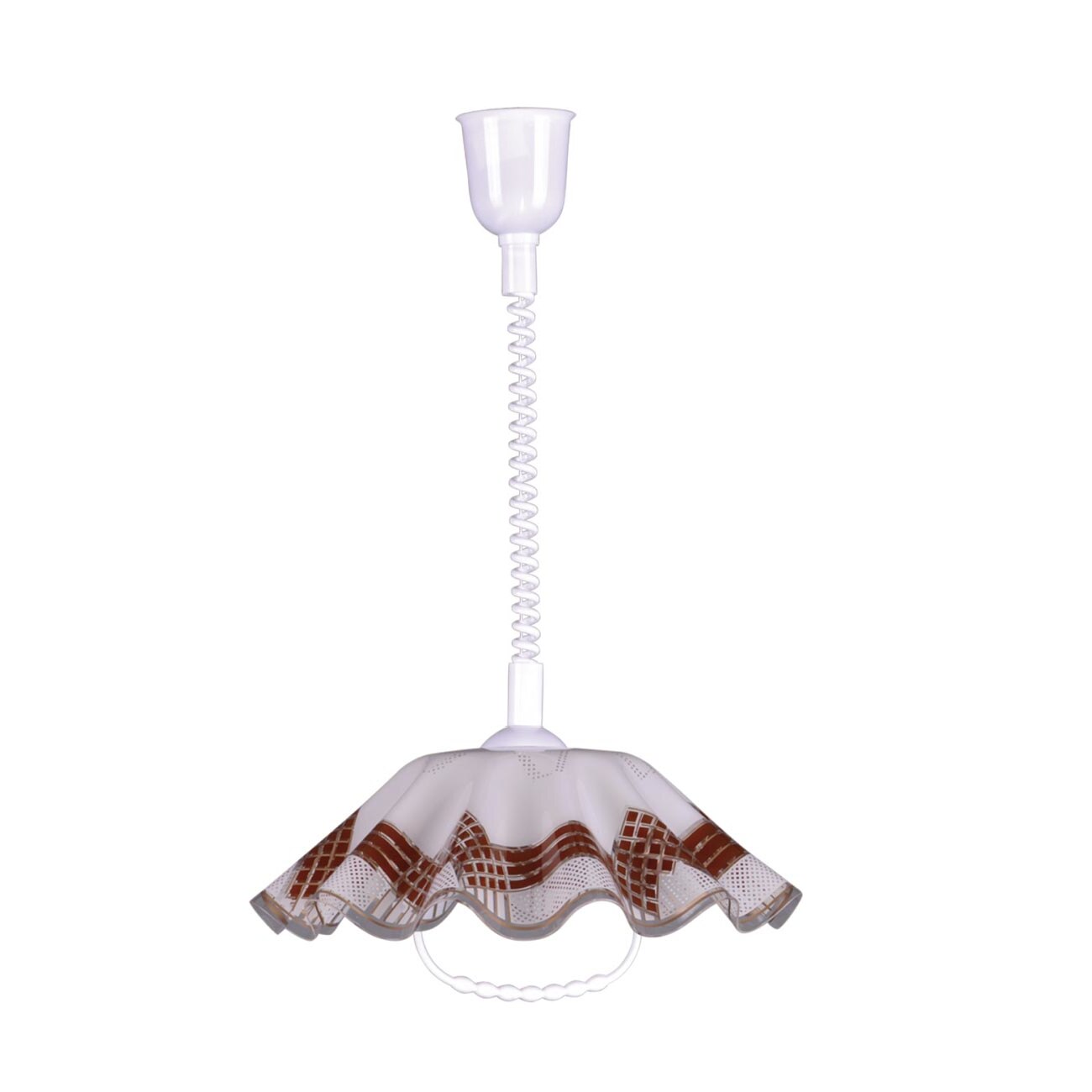 Lustra K-3275 MARIONA,Bej, cu 1 sursa de iluminare, E27, 60 W