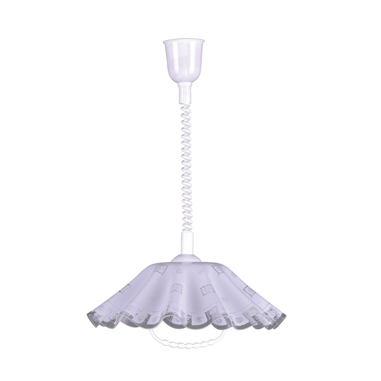 Lustra K-3271 MARIONA,Alb, cu 1 sursa de iluminare, E27,60 W