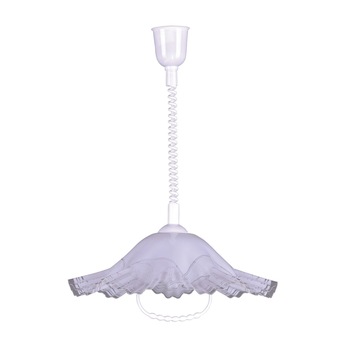 Lustra K-3260 LAMBADA,Alb, cu 1 sursa de iluminare, E27, 60 W Lustra K-3260 LAMBADA,Alb, cu 1 sursa de iluminare, E27, 60 W
