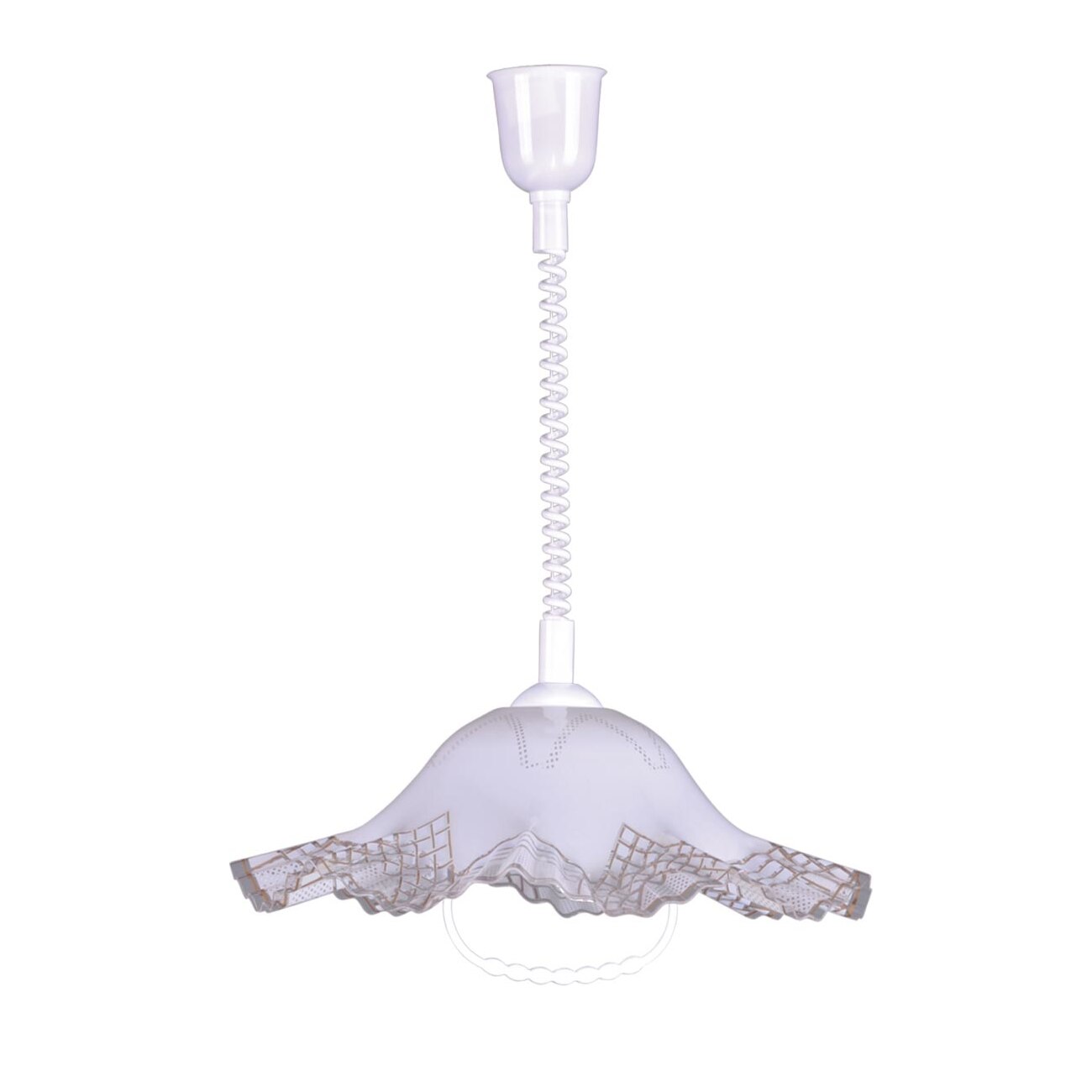 Lustra K-3261 LAMBADA,Alb, cu 1 sursa de iluminare, E27, 60 W