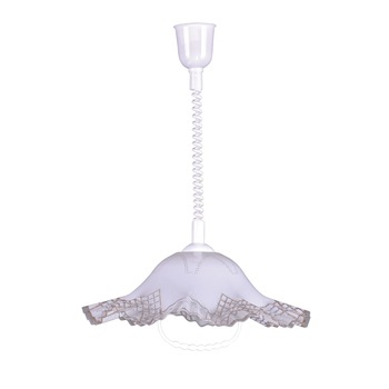 Lustra K-3261 LAMBADA,Alb, cu 1 sursa de iluminare, E27, 60 W Lustra K-3261 LAMBADA,Alb, cu 1 sursa de iluminare, E27, 60 W