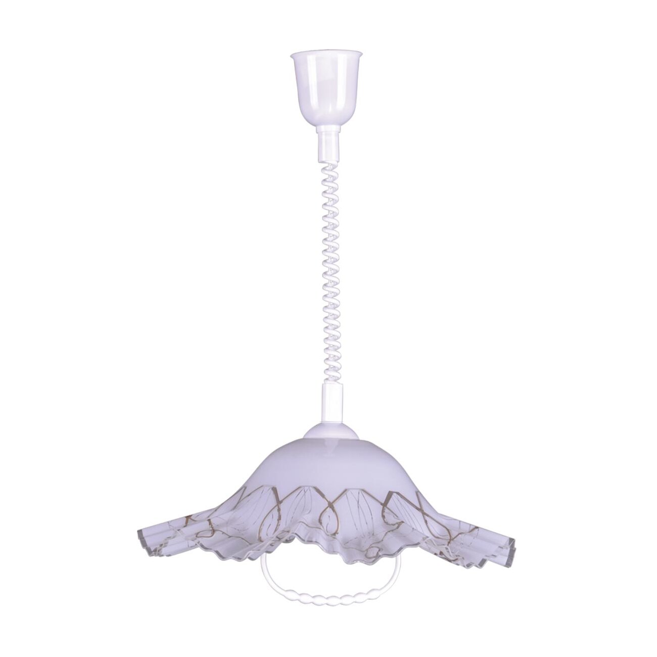 Lustra K-3262 LAMBADA,Alb, cu 1 sursa de iluminare, E27, 60 W