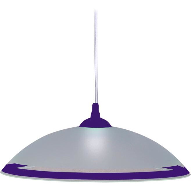 Lustra K-3513 UFO,Alb/Albastru, cu 1 sursa de iluminare, E27, 60 W