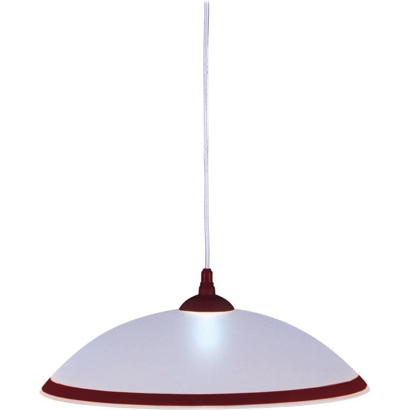 Lustra K-3511 UFO,Alb/Maro, cu 1 sursa de iluminare, E27, 60 W